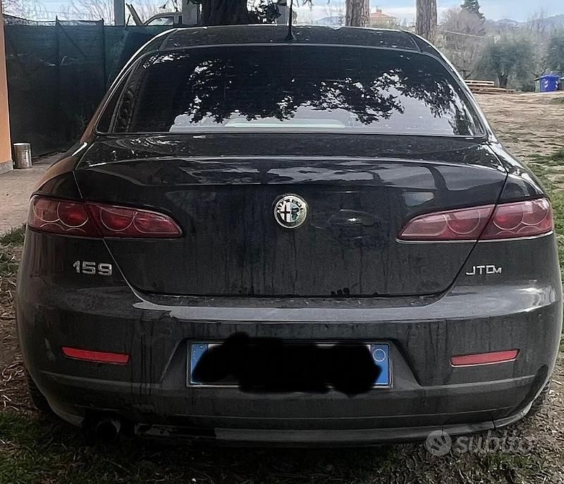 Usata Alfa Romeo 159 170 CV (125 kW) 2009 Nero Berlina