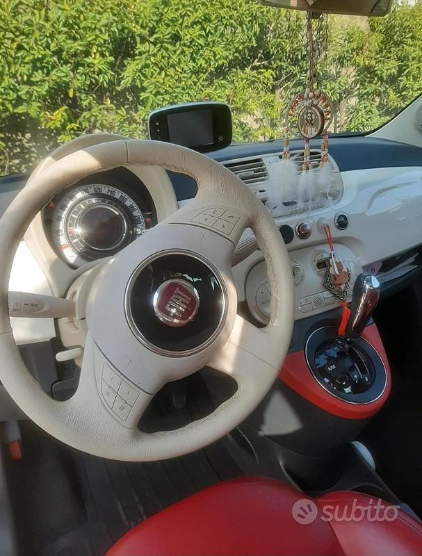 Usata Fiat 500 2008 Bianco