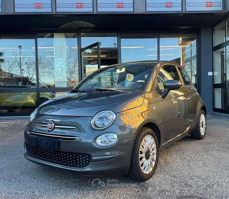Usata Fiat 500 Lounge 70 CV (51 kW) 2020 Grigio Utilitaria