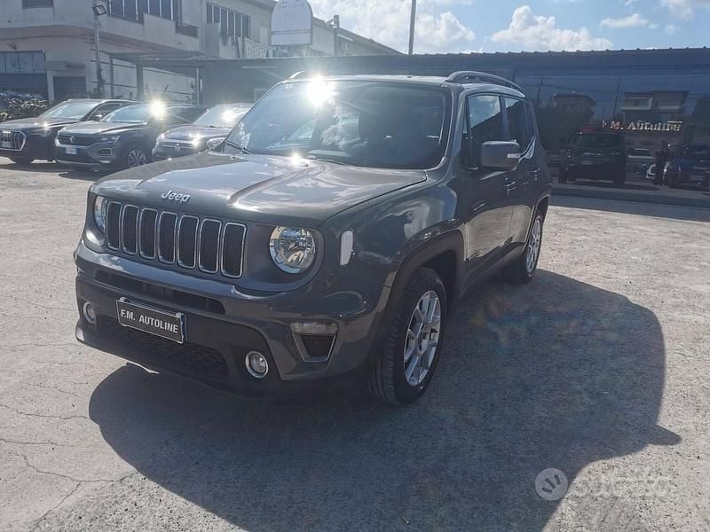 Usata Jeep Renegade Limited 130 CV (95 kW) 2022 Grigio SUV