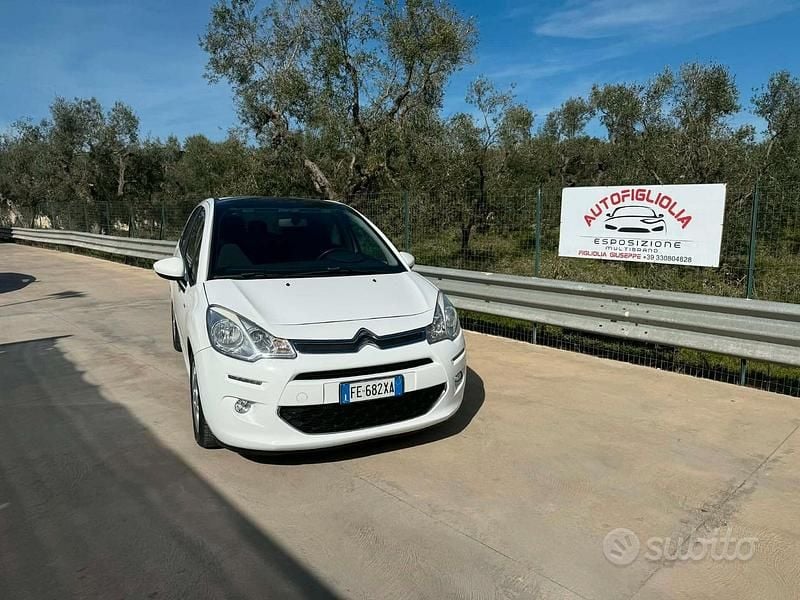 Usata Citroën C3 Exclusive 75 CV (55 kW) 2016 Bianco Berlina