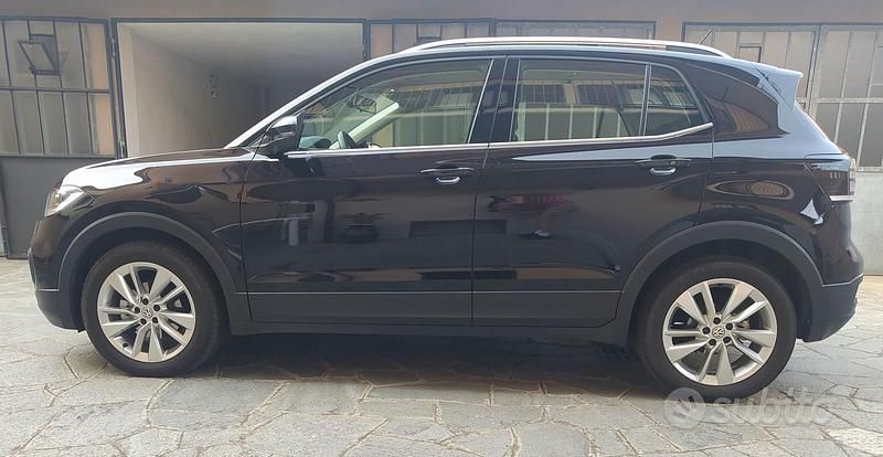Usata VW T-Cross Advance 150 CV (110 kW) 2020 Nero SUV