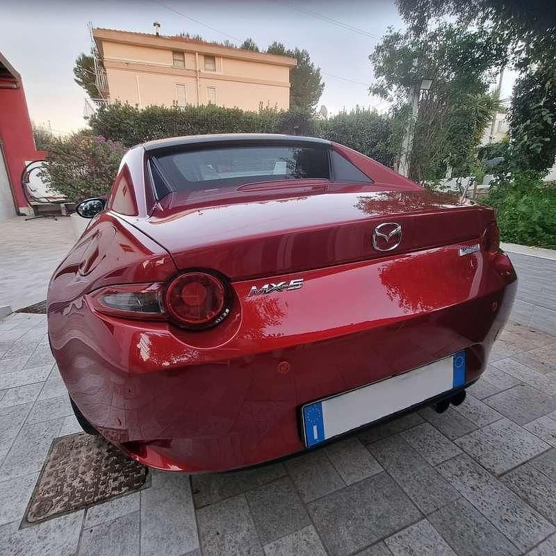 Usata Mazda MX5 Inclusive 160 CV (117 kW) 2017 Rosso Cabrio