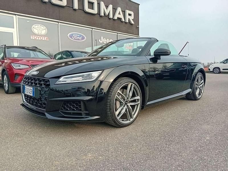Usata Audi TT Roadster S-Line 245 CV (180 kW) 2019 Nero Cabrio