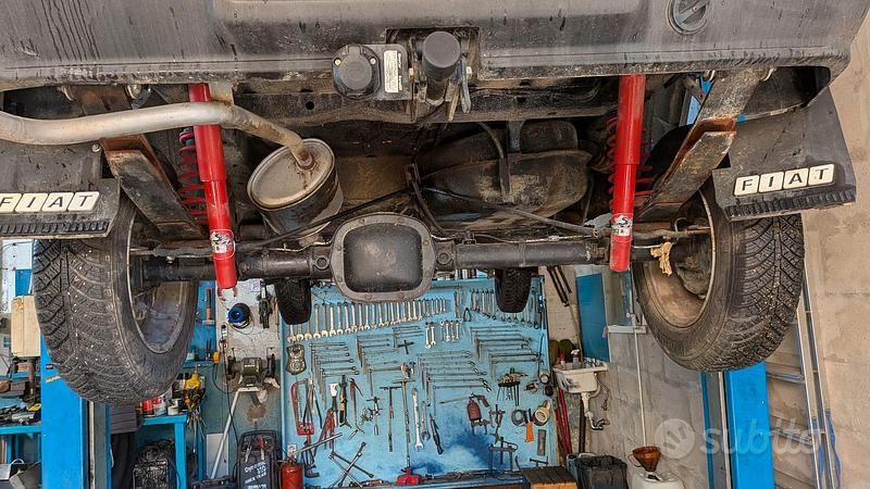 Usata Fiat Panda 4x4 1990 Blu Utilitaria