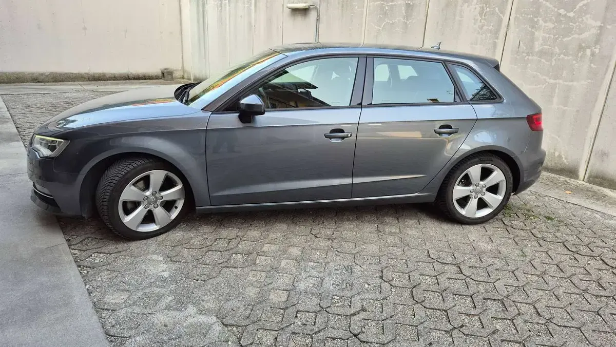 Usata Audi A3 Ambition 150 CV (110 kW) 2016 Grigio Berlina