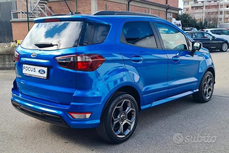 Usata Ford Ecosport ST 125 CV (91 kW) 2021 Blu/azzurro SUV