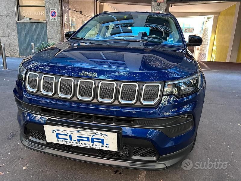 Usata Jeep Compass Longitude 131 CV (96 kW) 2021 Blu/azzurro SUV