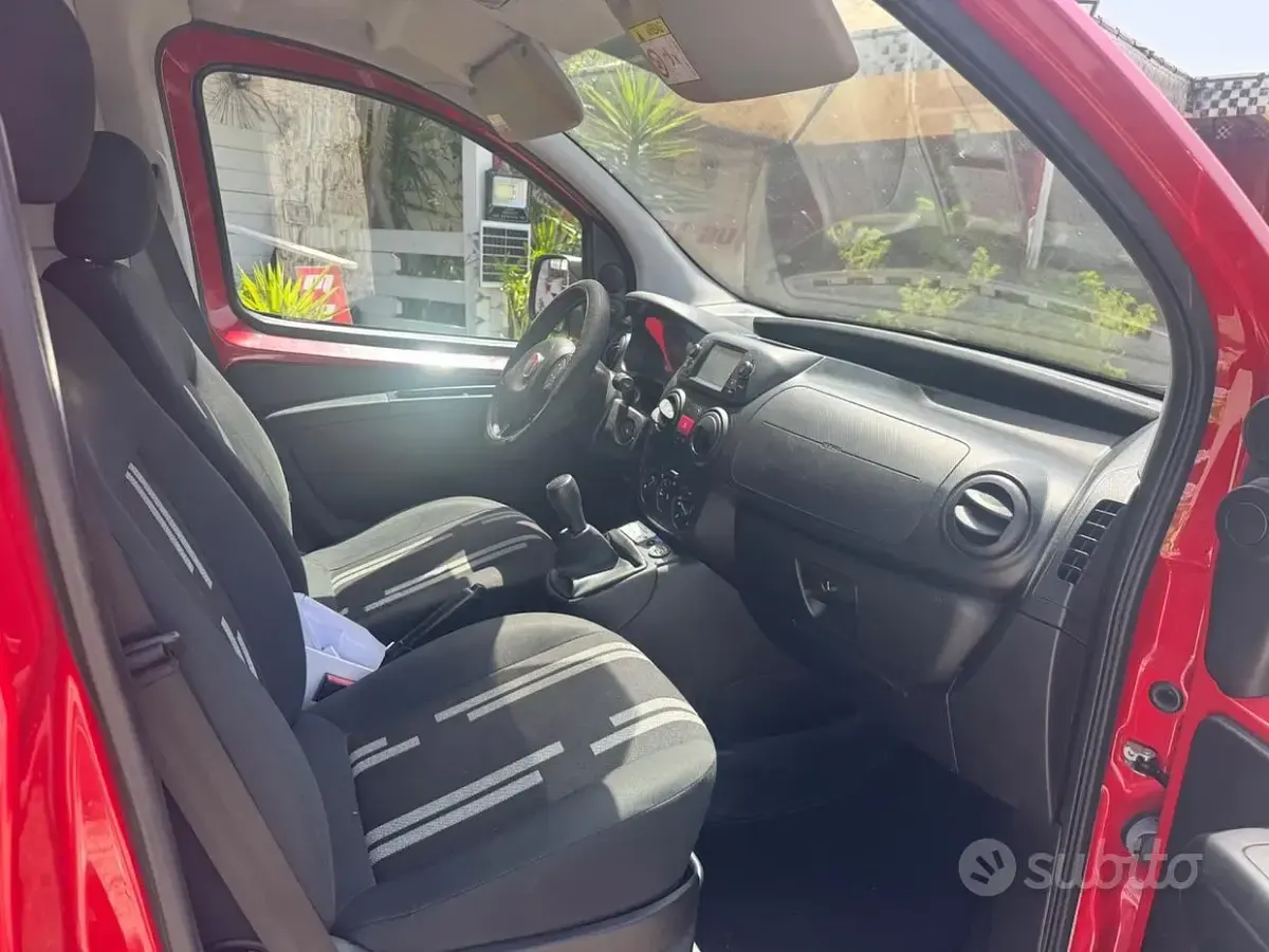 Usata Fiat Fiorino 95 CV (69 kW) 2017 Rosso Monovolume