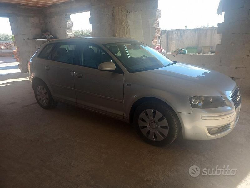 Usata Audi A3 140 CV (102 kW) 2007 Grigio Berlina