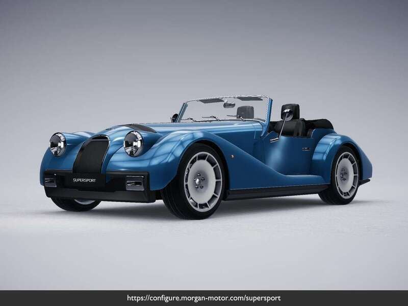 Bahama blue Nuova 2025 Morgan Plus Cabrio | 170.750 € - Immagine 1/4