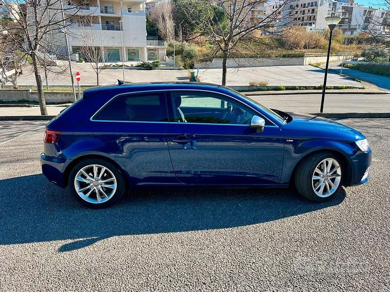 Usata Audi A3 150 CV (110 kW) 2013 Blu Berlina