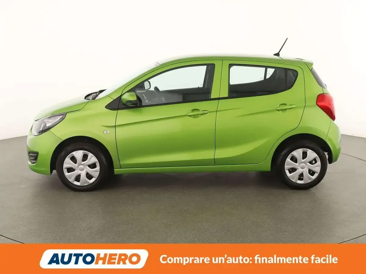 Usata Opel Karl 75 CV (55 kW) 2015 Verde Utilitaria