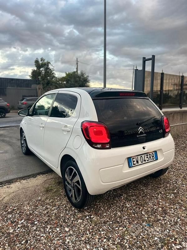 Usata Citroën C1 Feel 69 CV (50 kW) 2015 Bianco Utilitaria