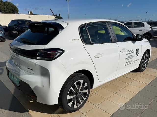 Nuova Peugeot 208 Style 2025 Utilitaria