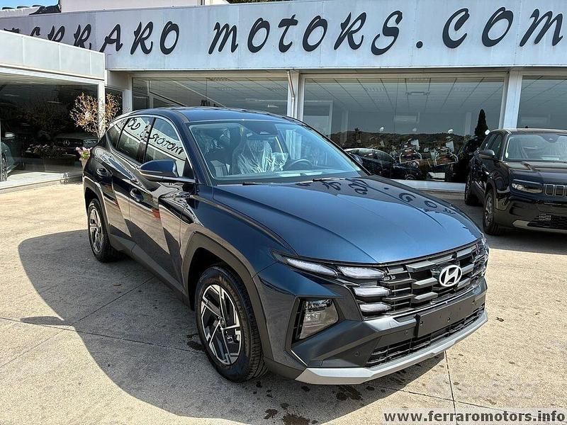 Nuova Hyundai Tucson 136 CV (100 kW) 2025 Blu SUV