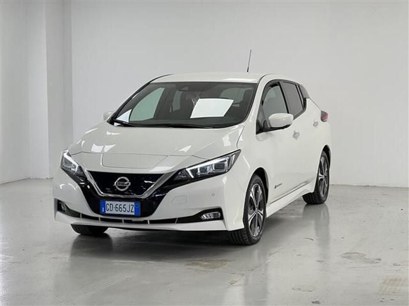 Usata Nissan Leaf 160 kW (218 CV) 2020 Bianco Utilitaria