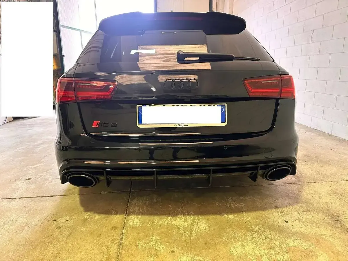 Usata Audi RS6 Ambiente 560 CV (411 kW) 2017 Nero Station wagon