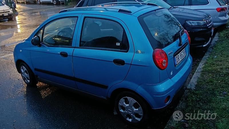 Usata Chevrolet Matiz 52 CV (38 kW) 2008 Blu Utilitaria