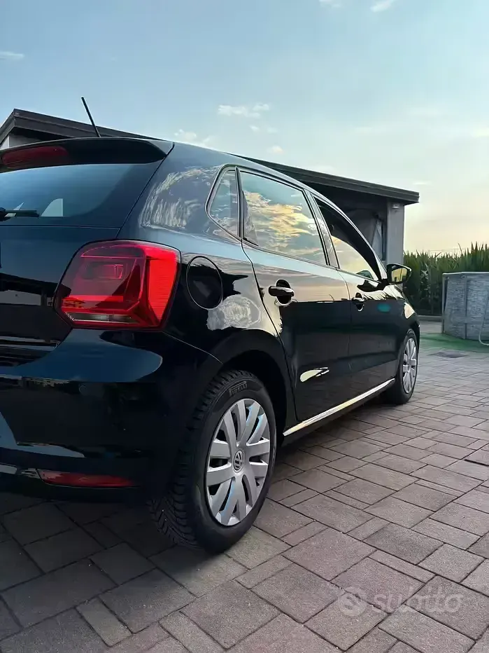 Usata VW Polo 75 CV (55 kW) 2017 Nero Berlina