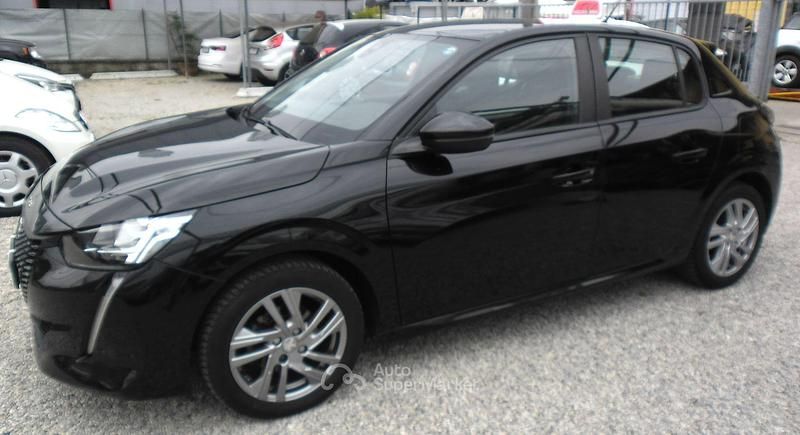 Usata Peugeot 208 75 CV (55 kW) 2020 Nero Utilitaria