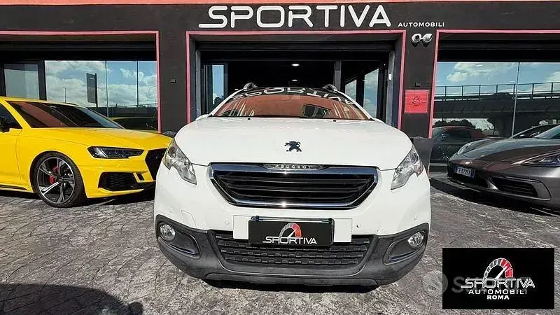 Usata Peugeot 2008 S 82 CV (60 kW) 2016 Bianco SUV