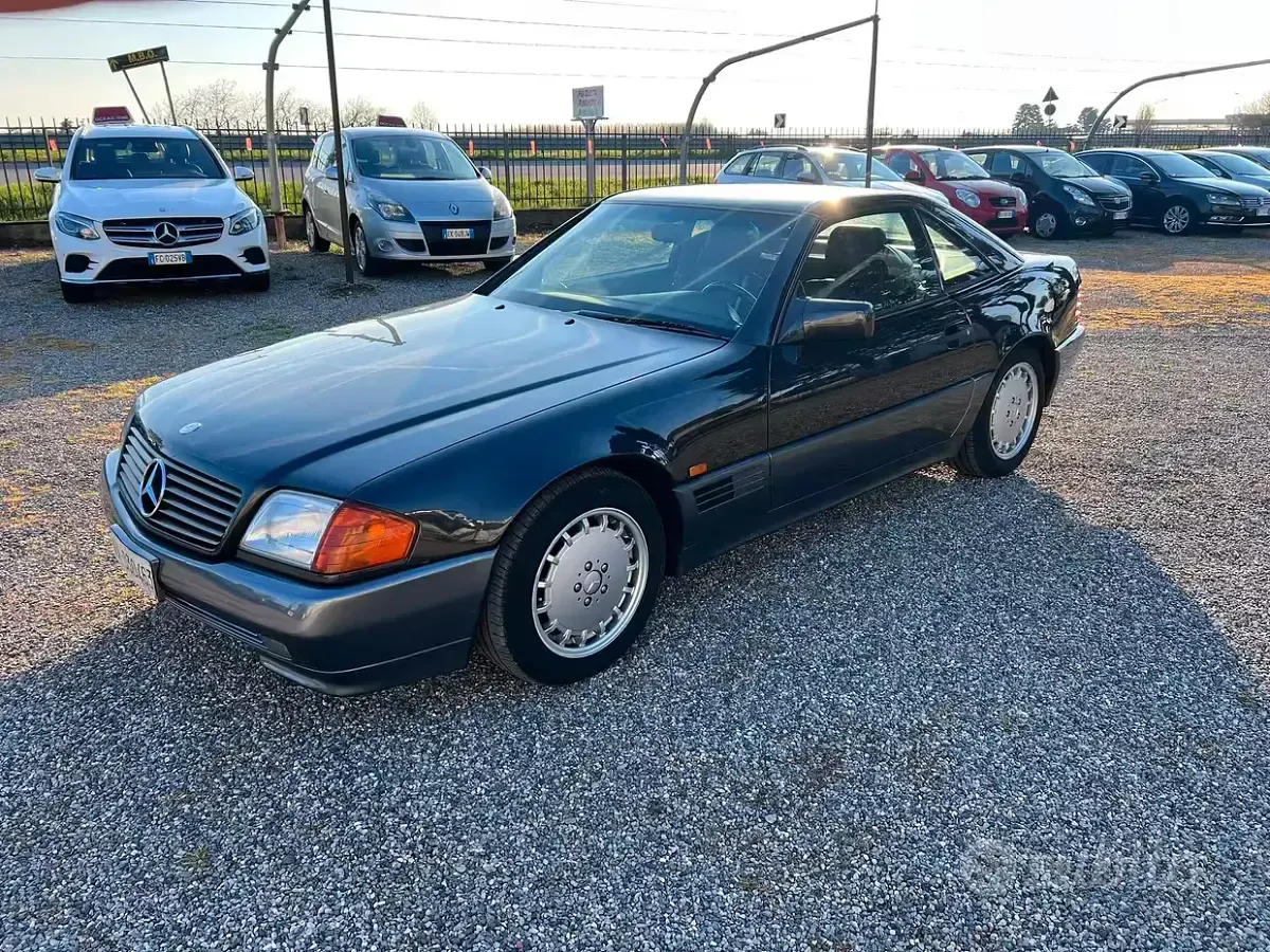 Usata Mercedes SL500 1992 Nero Cabrio