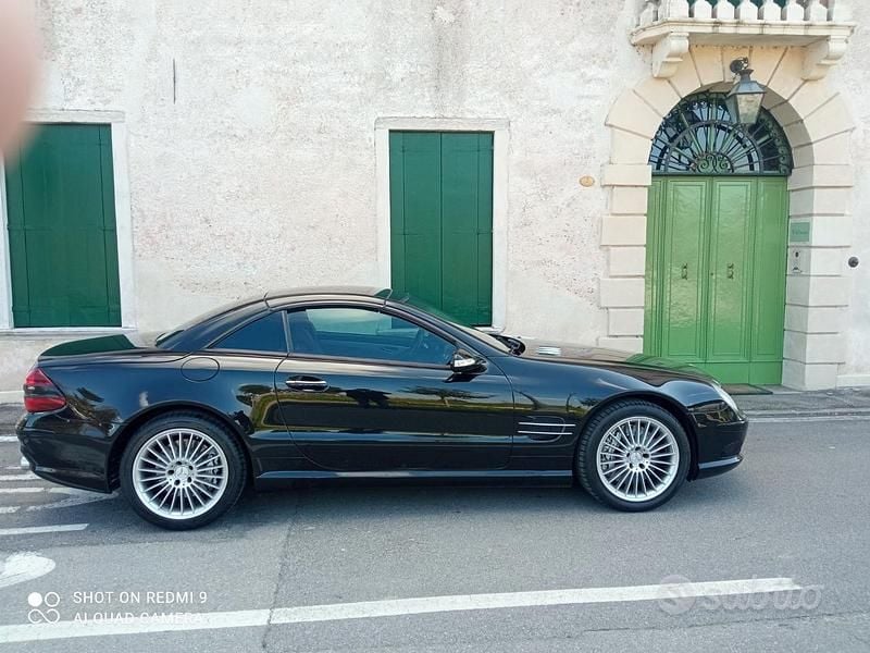 Usata Mercedes SL55 AMG AMG 476 CV (350 kW) 2002 Nero Cabrio