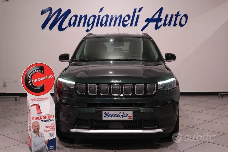 Usata Jeep Compass Limited 131 CV (96 kW) 2021 Verde SUV