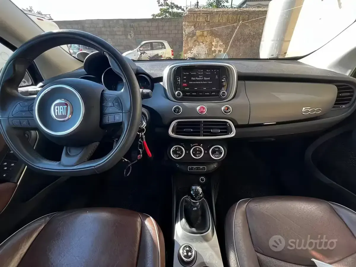 Usata Fiat 500X 120 CV (88 kW) 2015 Bluazzurro SUV
