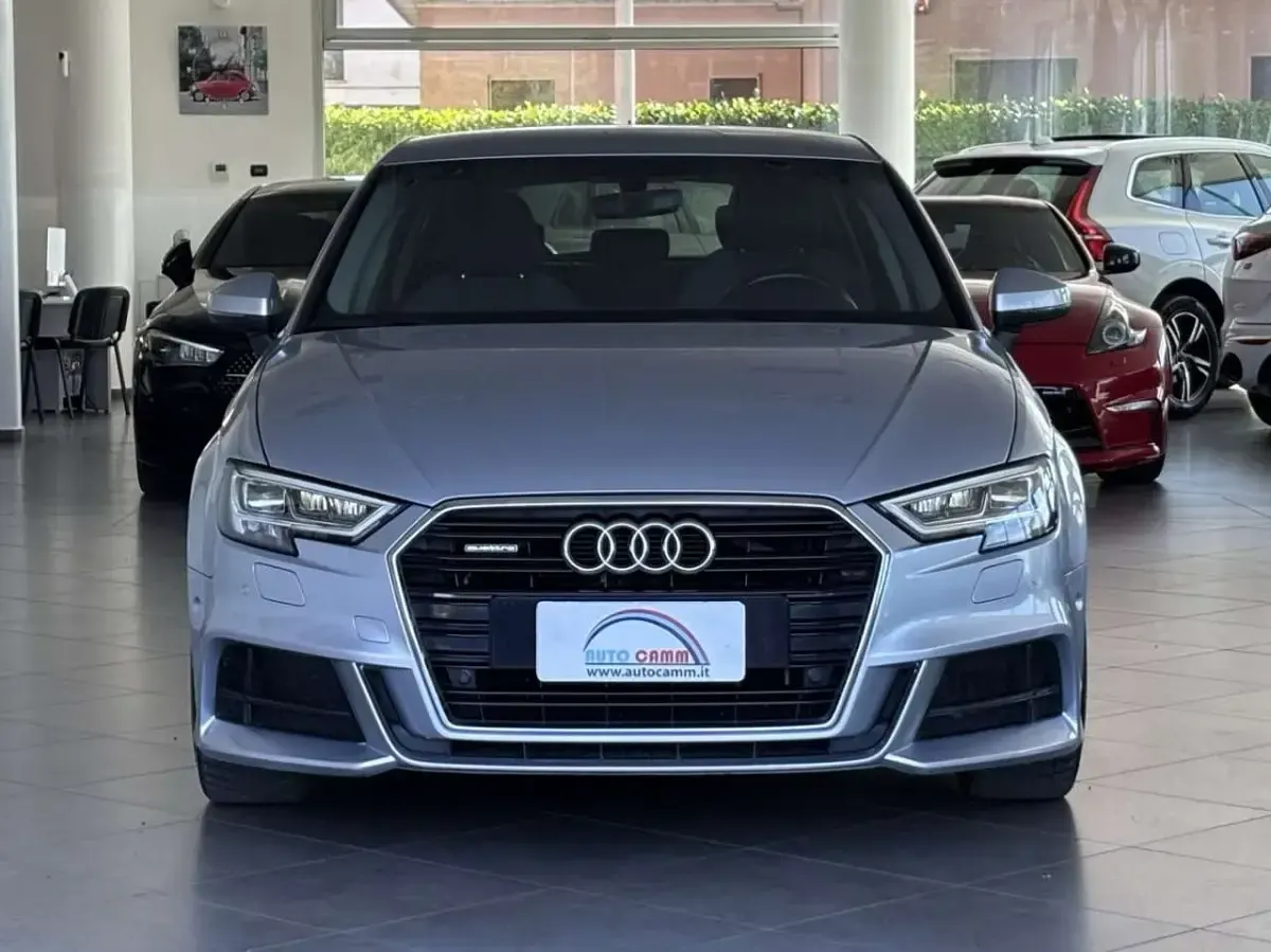 Usata Audi A3 S-Line 184 CV (135 kW) 2017 Argento Berlina