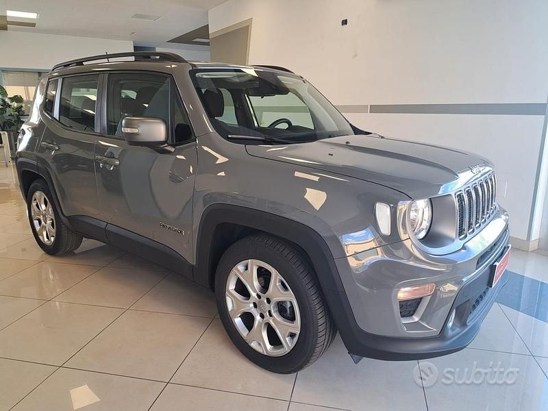 Usata Jeep Renegade Limited 130 CV (95 kW) 2021 Grigio SUV