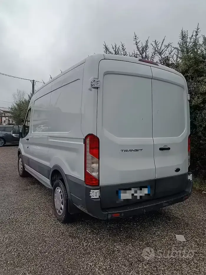 Usata Ford Transit 131 CV (96 kW) 2018 Bianco Berlina