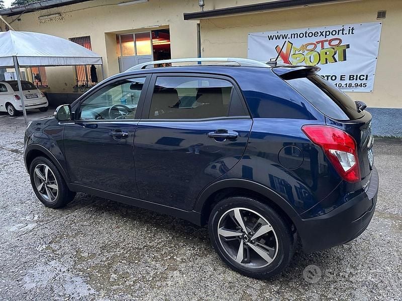 Usata Ssangyong (KGM) Korando Limited 149 CV (109 kW) 2018 Blu SUV