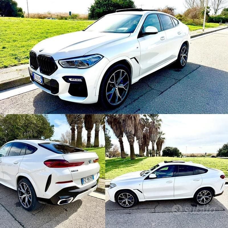Usata BMW X6 M Sport 265 CV (194 kW) 2020 Bianco SUV