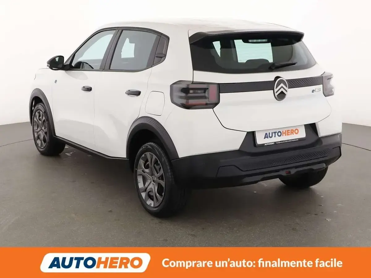 Usata Citroën e-C3 52 kW (72 CV) 2025 Bianco Utilitaria