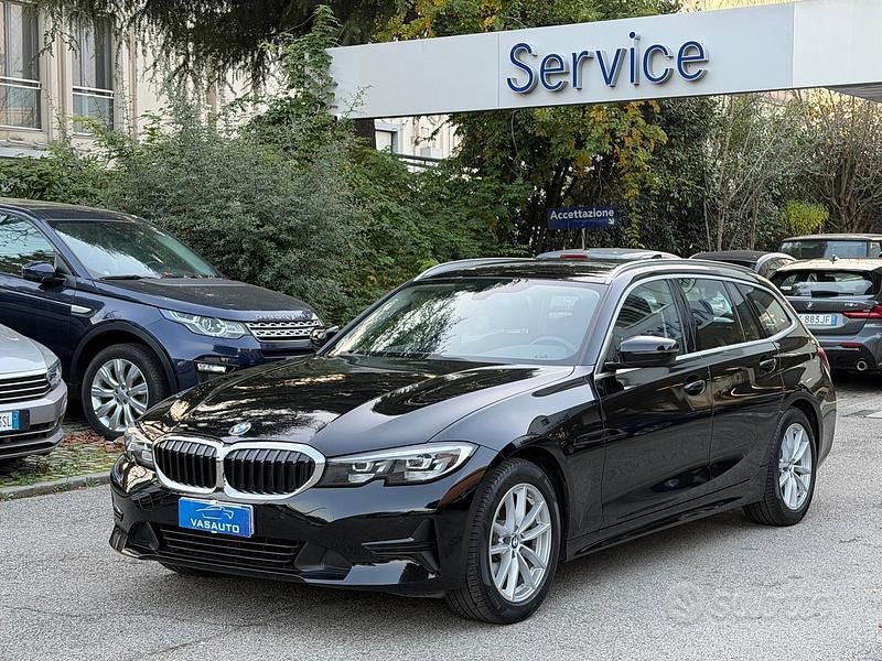 Usata BMW 316 Advantage 122 CV (89 kW) 2021 Nero Station wagon