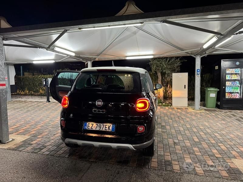 Usata Fiat 500L Trekking 120 CV (88 kW) 2014 Nero Monovolume