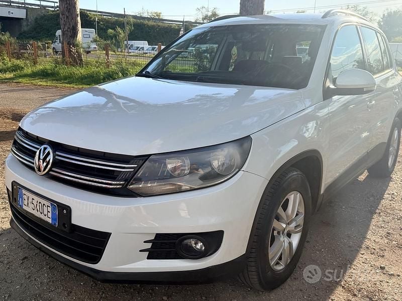 Begagnad VW Tiguan 122 HK (89 kW) 2015 Vit SUV