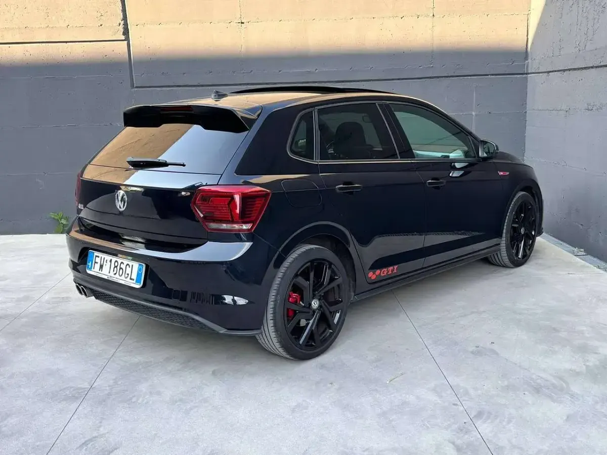 Usata VW Polo GTI 200 CV (147 kW) 2019 Nero Utilitaria