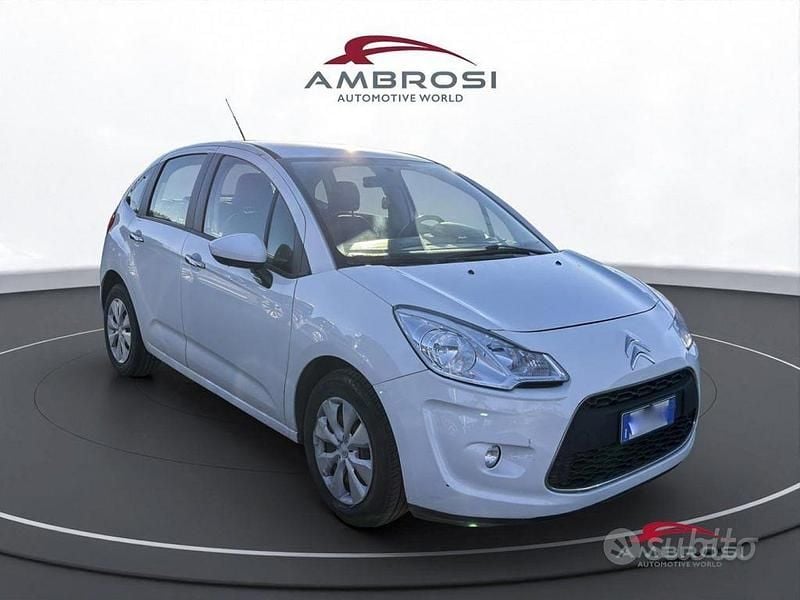 Usata Citroën C3 Exclusive 60 CV (44 kW) 2012 Bianco Utilitaria