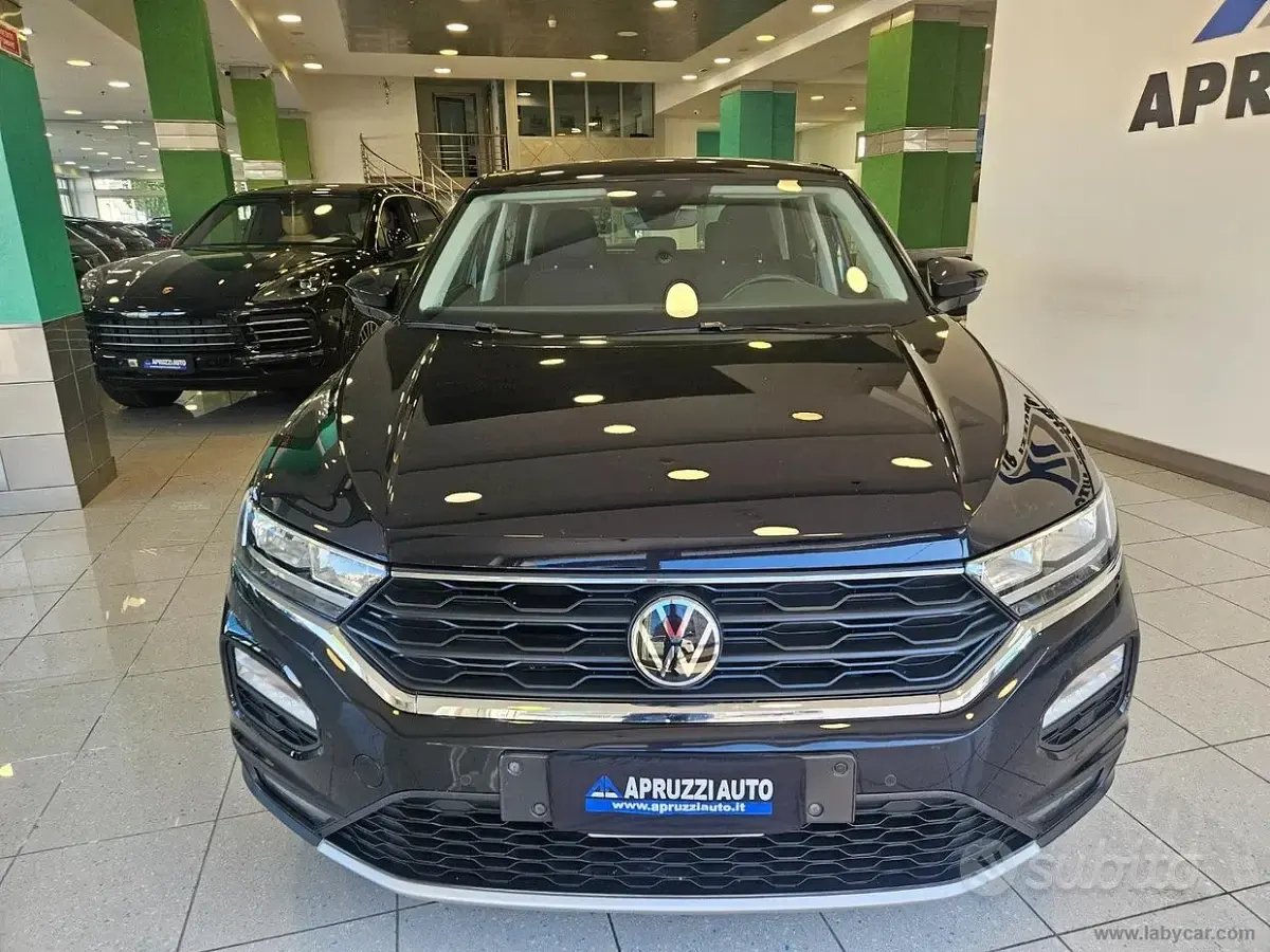 Usata VW T-Roc Style 150 CV (110 kW) 2022 Nero SUV