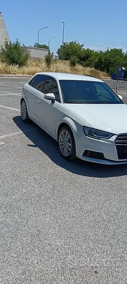 Usata Audi A3 Business 116 CV (85 kW) 2019 Bianco Berlina