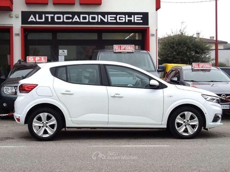 Usata Dacia Sandero 91 CV (66 kW) 2021 Bianco Berlina