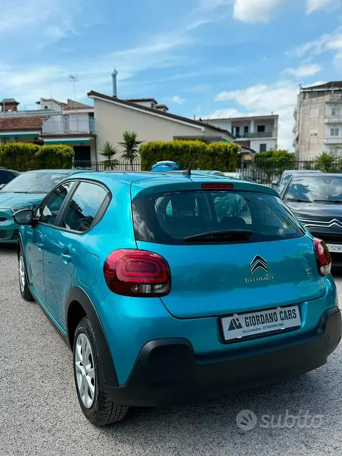 Usata Citroën C3 Feel 102 CV (75 kW) 2022 Blu Utilitaria
