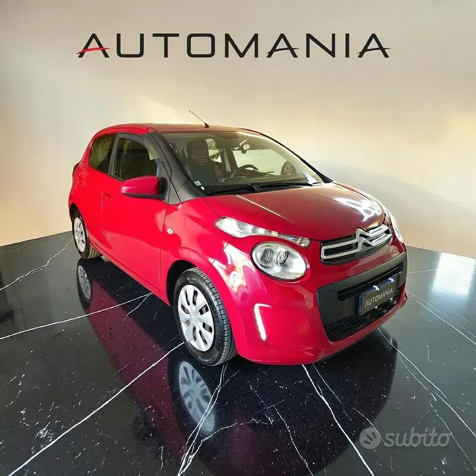 Usata Citroën C1 Live 69 CV (50 kW) 2018 Rosso Utilitaria