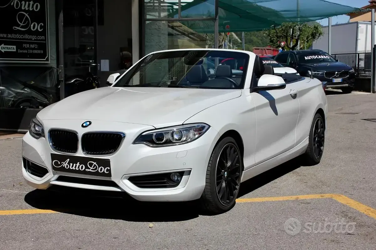 Usata BMW 220 Advantage 184 CV (135 kW) 2016 Cabrio