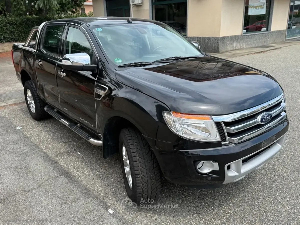 Usata Ford Ranger Limited 150 CV (110 kW) 2014 Nero Pick-up