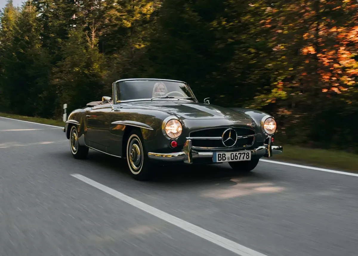 Usata Mercedes 190 105 CV (77 kW) 1956 Grigio Berlina