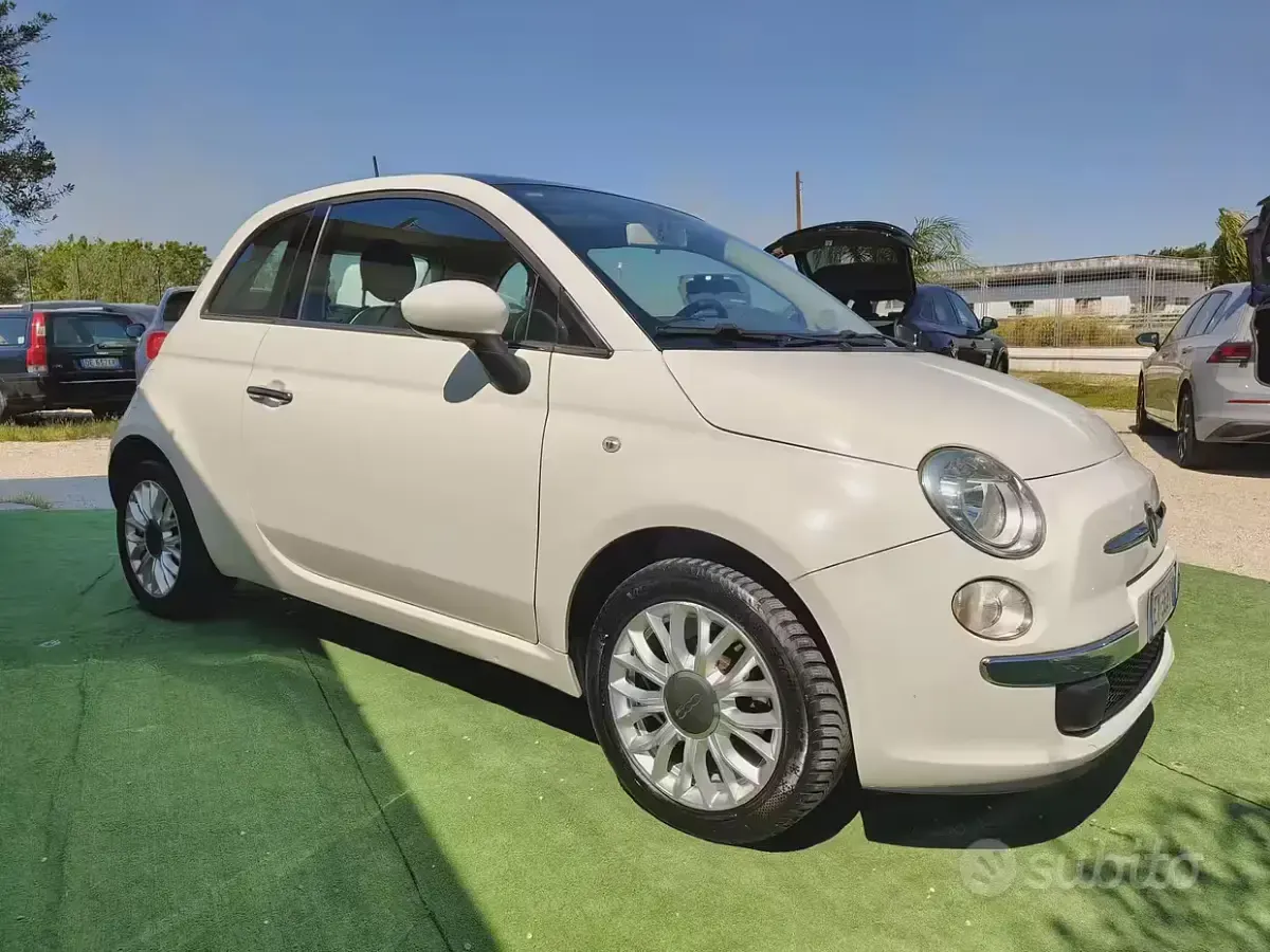 Usata Fiat 500 Lounge 69 CV (50 kW) 2015 Bianco Berlina